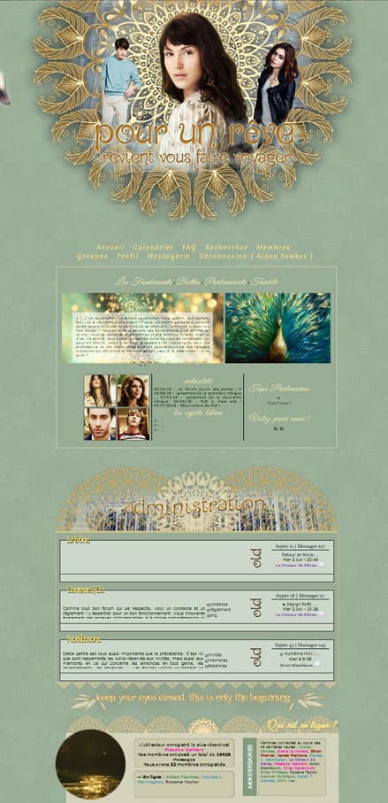 Designs pour forums de roleplay par écrit